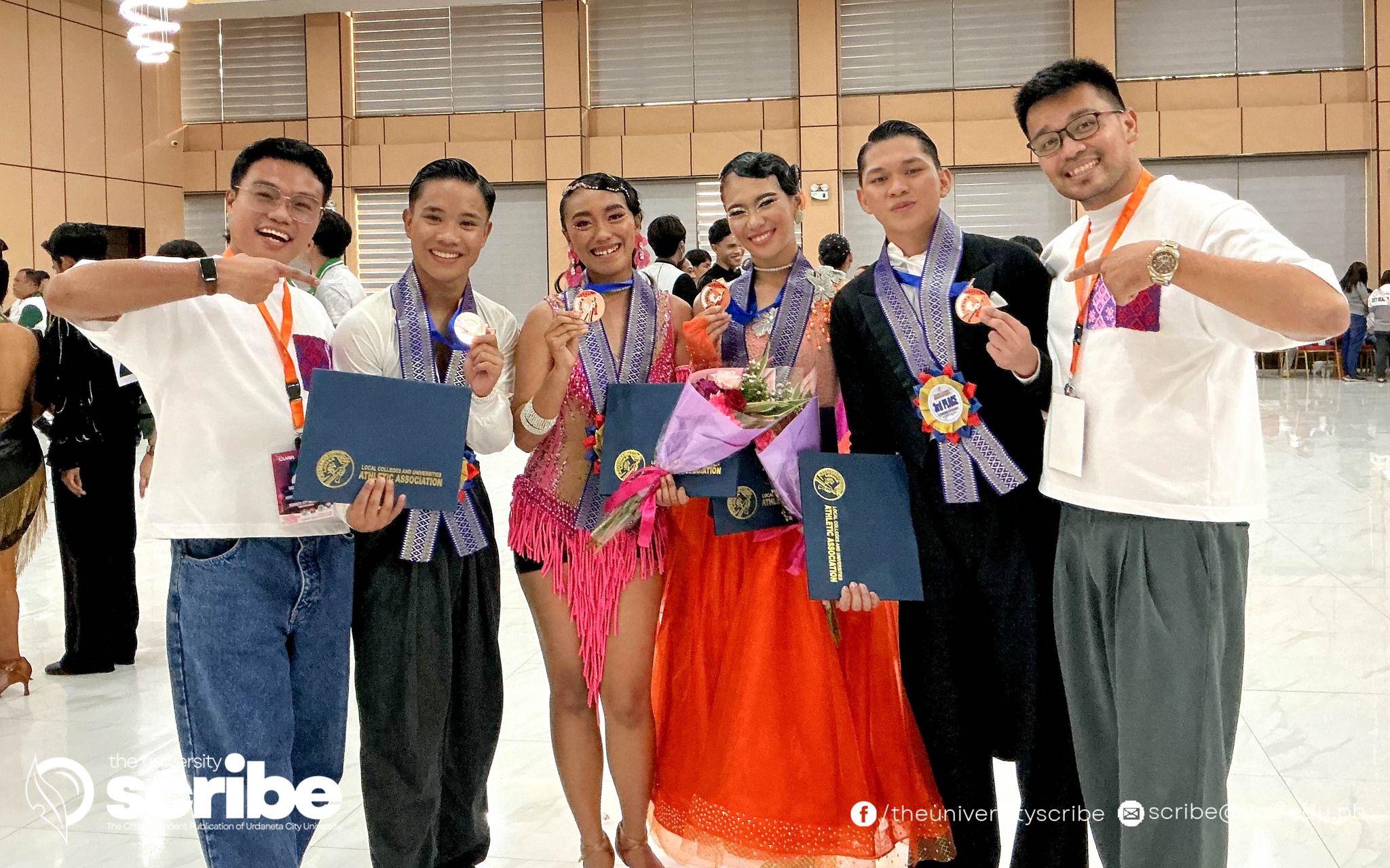 UKRe Dance Sport duos, humataw ng tanso